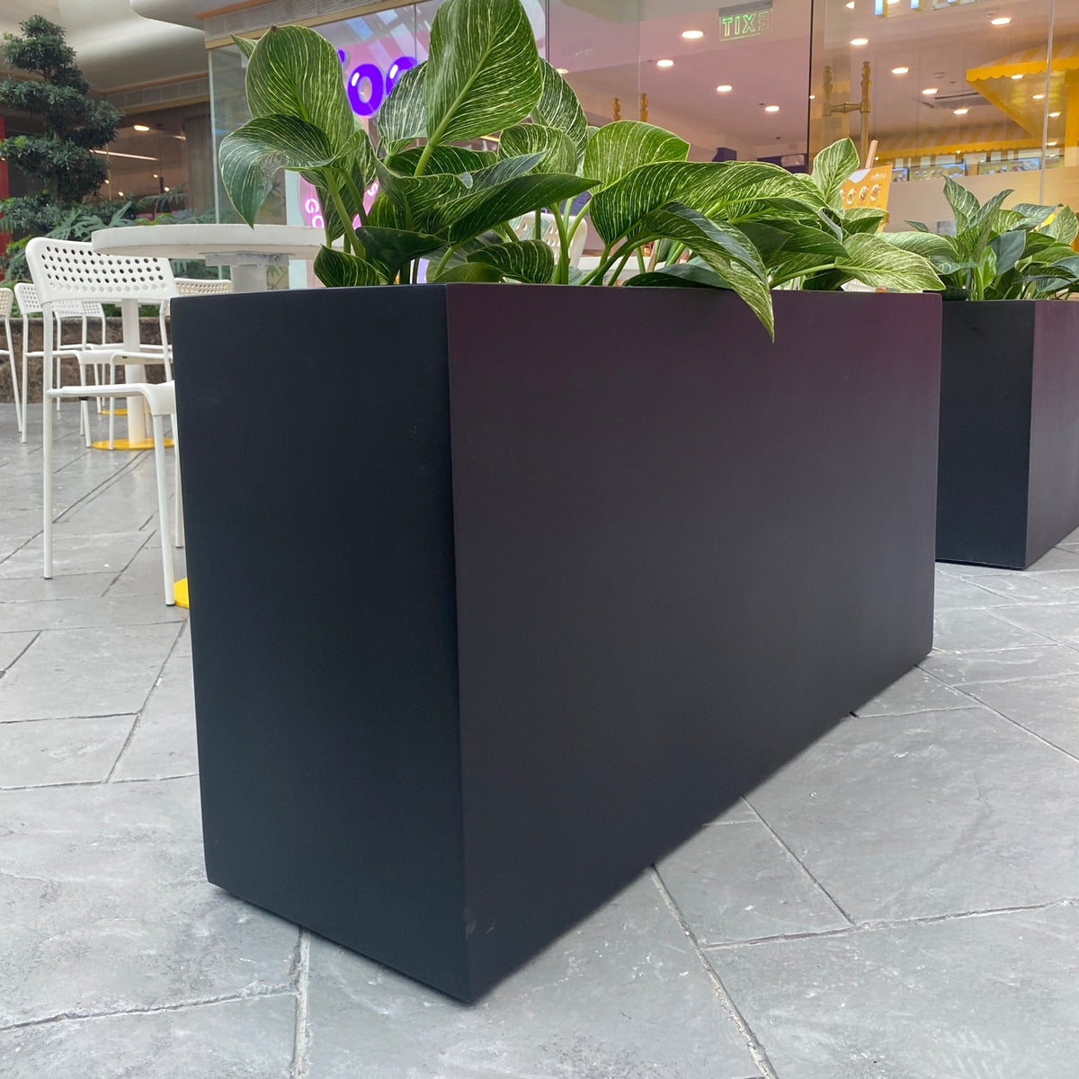 Fiberglass Planter Bed L120 x H35 x H60cm Pots For Plants