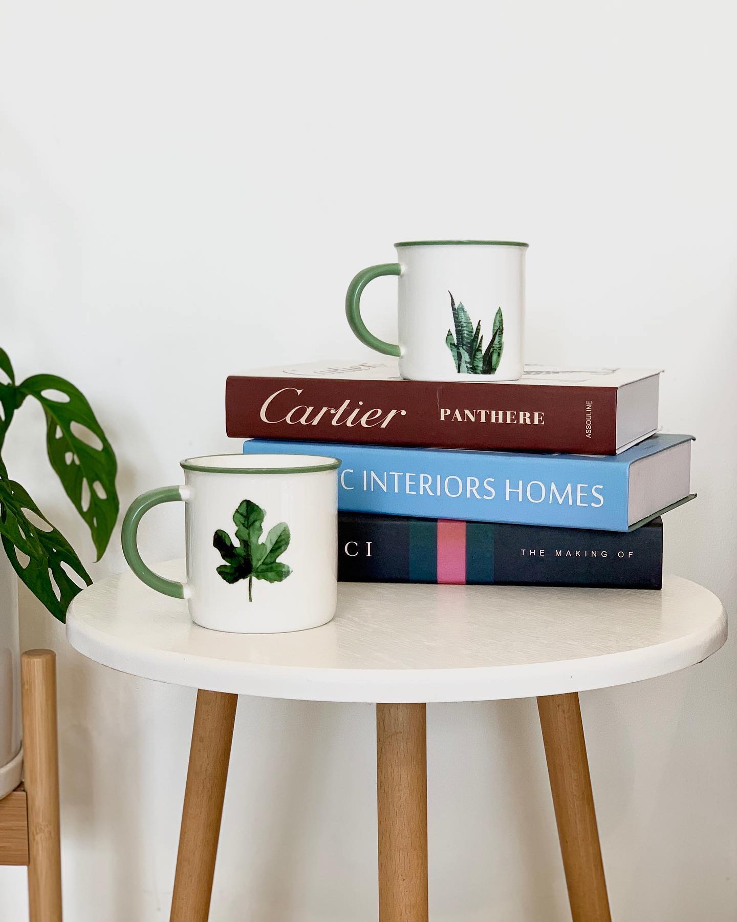 Plant Print Coffee Mug - Pots For Plants
