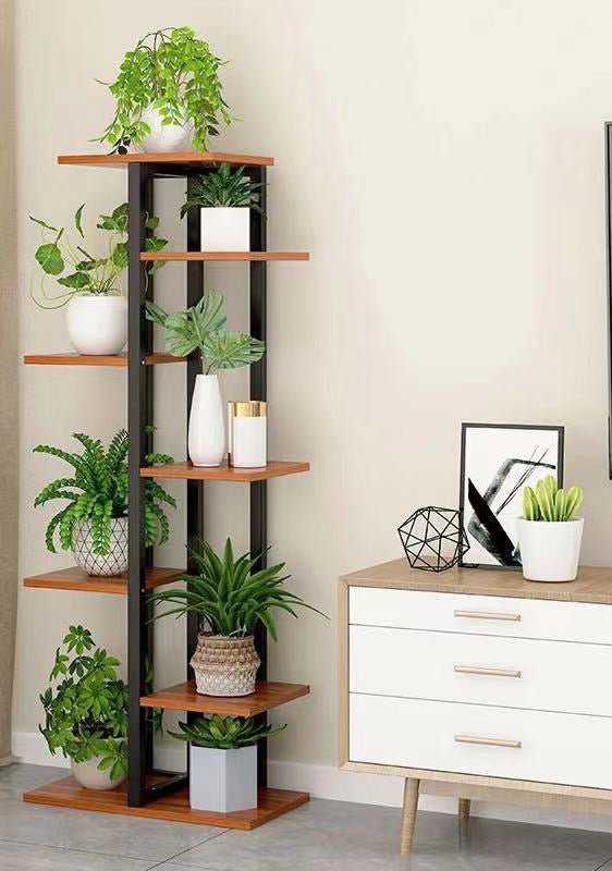 Tier Modern Iron Plant Rack