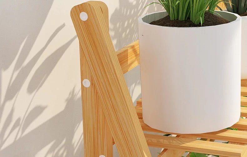 Bamboo Plant Rack - Pots For Plants