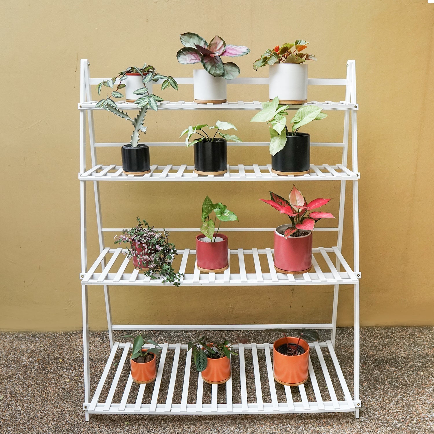 Bamboo Plant Rack - Pots For Plants