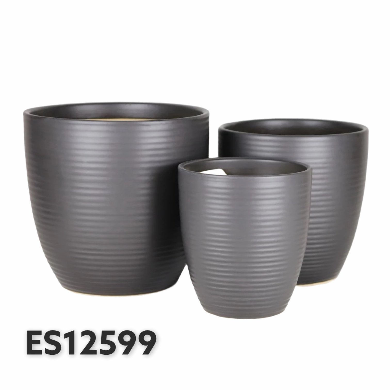 ES1259 Glazed Clay Ceramic Pot - Pots For Plants